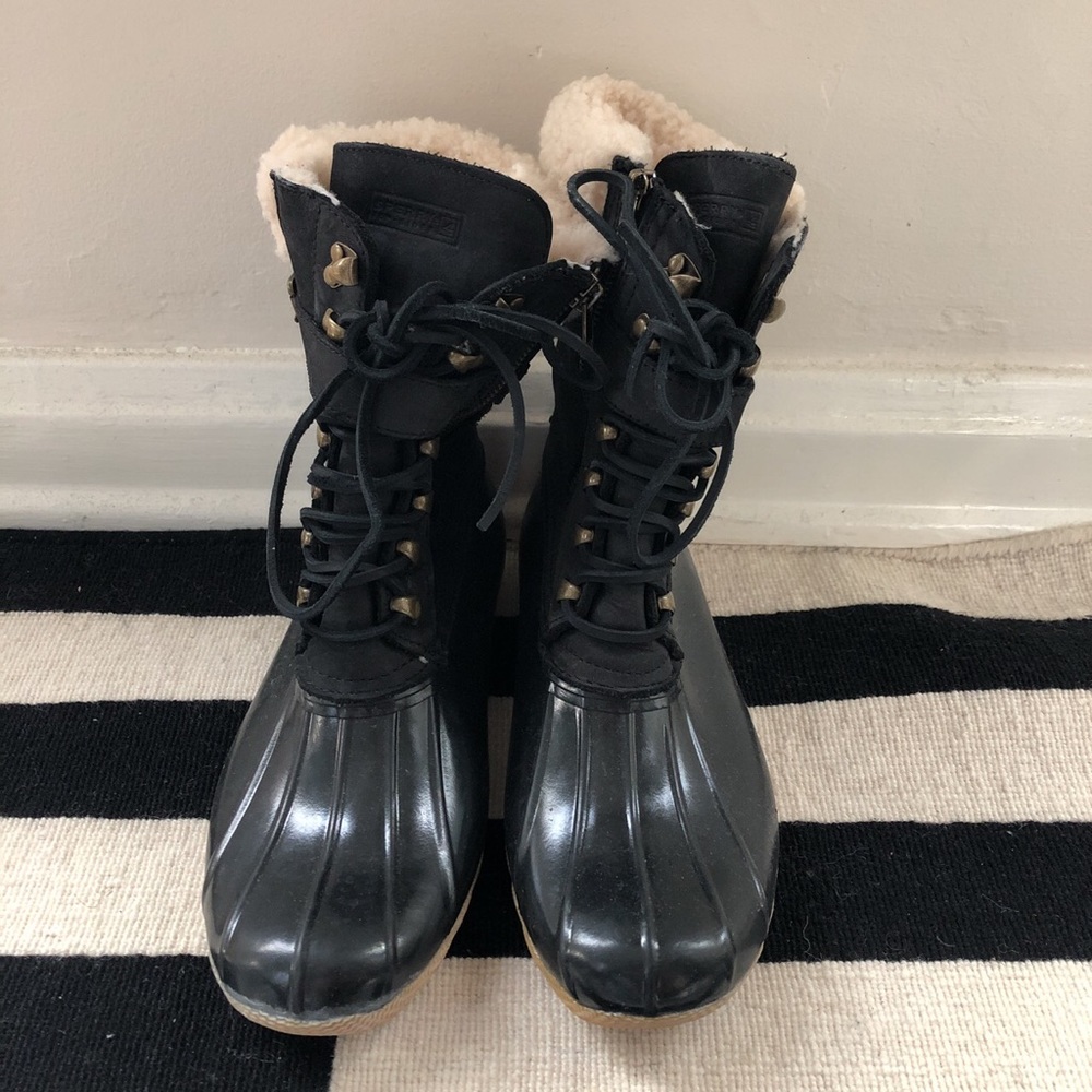 JCrew Sperry winter duckboot women’s size 10